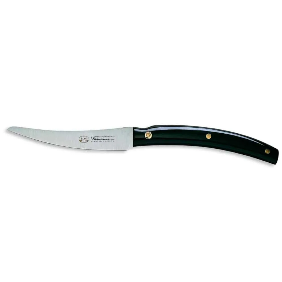 6 kostbare Tischmesser, exklusiv Berti für Viadurini - Alifano