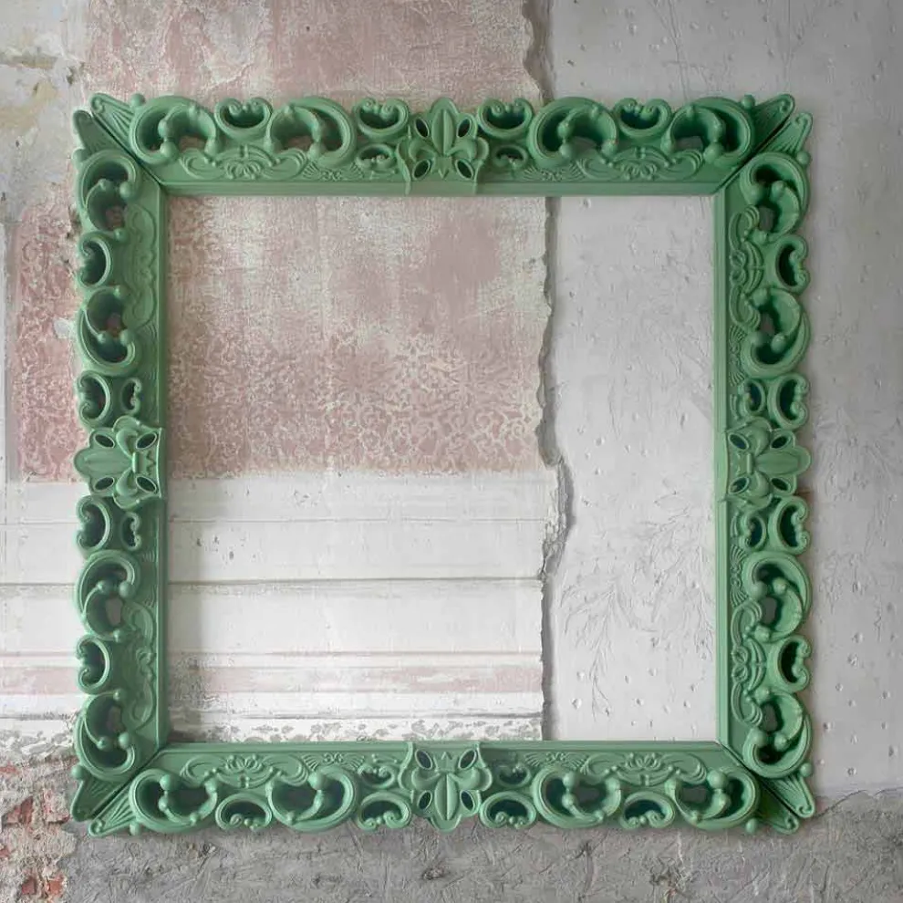 Farbiger dekorativer Wandrahmen Slide Frame Of Love, hergestellt in Italien