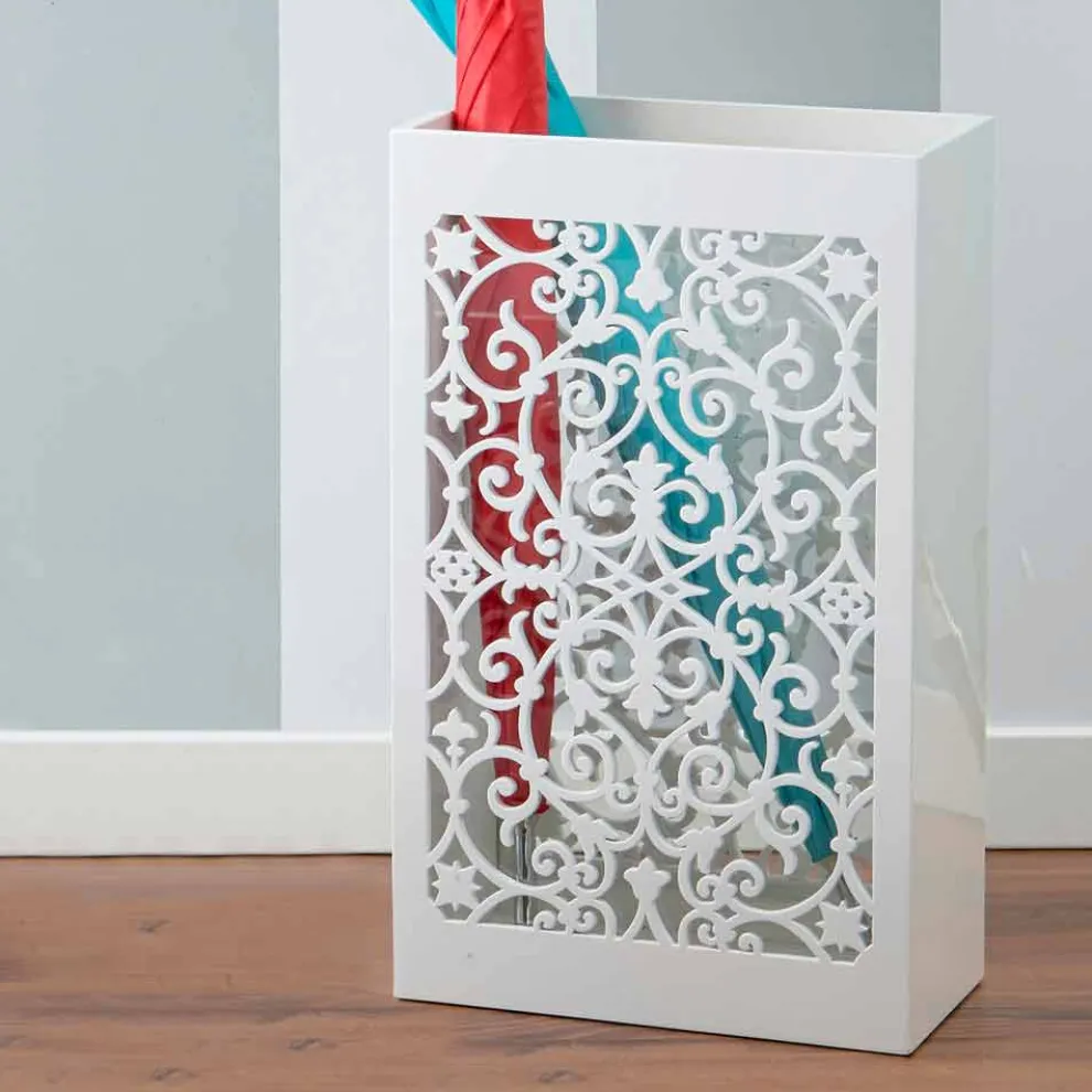 Farbiger hölzerner Regenschirmständer des modernen Designs mit arabischen Dekorationen - Dubai