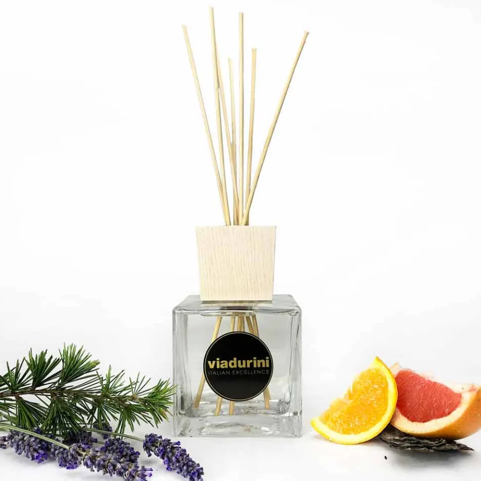 Weißes Leinen Raumduft 500 ml mit Stäbchen - Cuoredifirenze