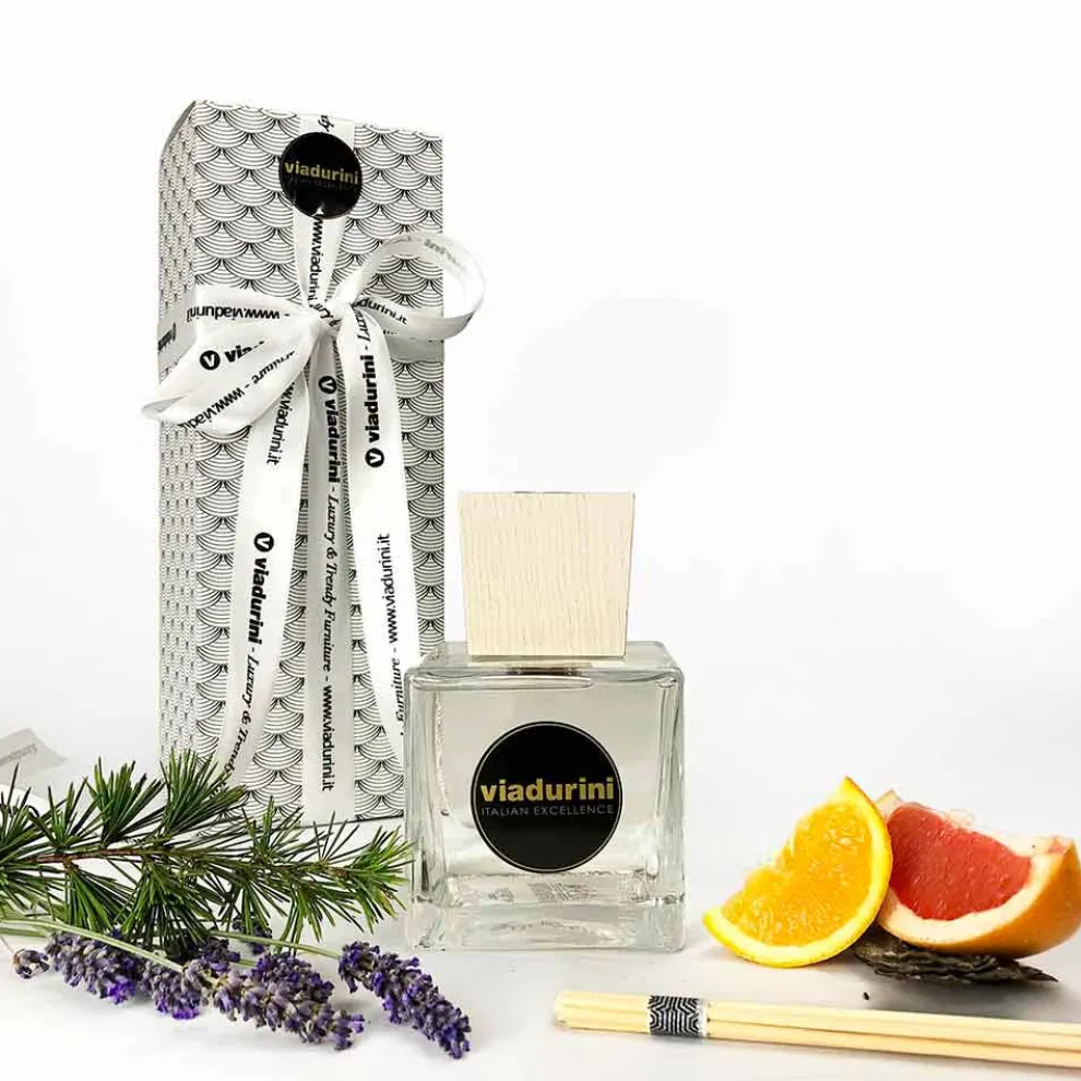 Weißes Leinen Raumduft 500 ml mit Stäbchen - Cuoredifirenze