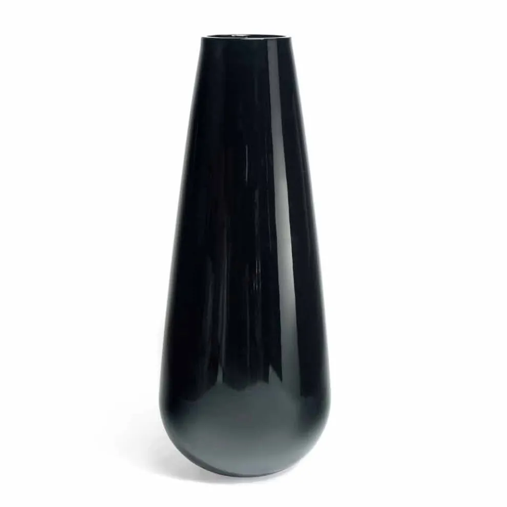 Dekorative Designvase für den Außenbereich aus Polyethylen Made in Italy - Menea