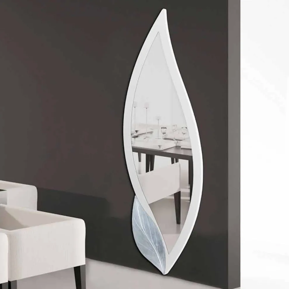 Wandspiegel in Blütenform Ellen aus MDF Made in Italy