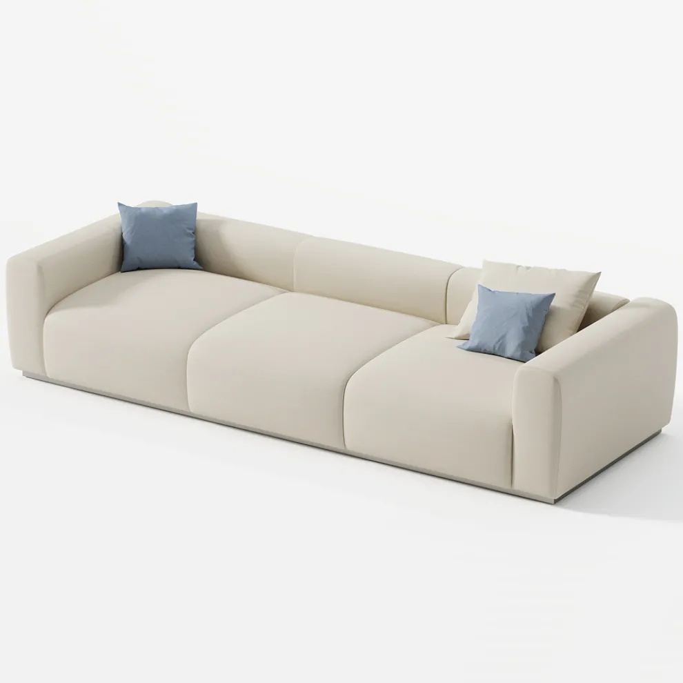 Zusammensetzung des Outdoor-Sofas Made in Italy - Bahias