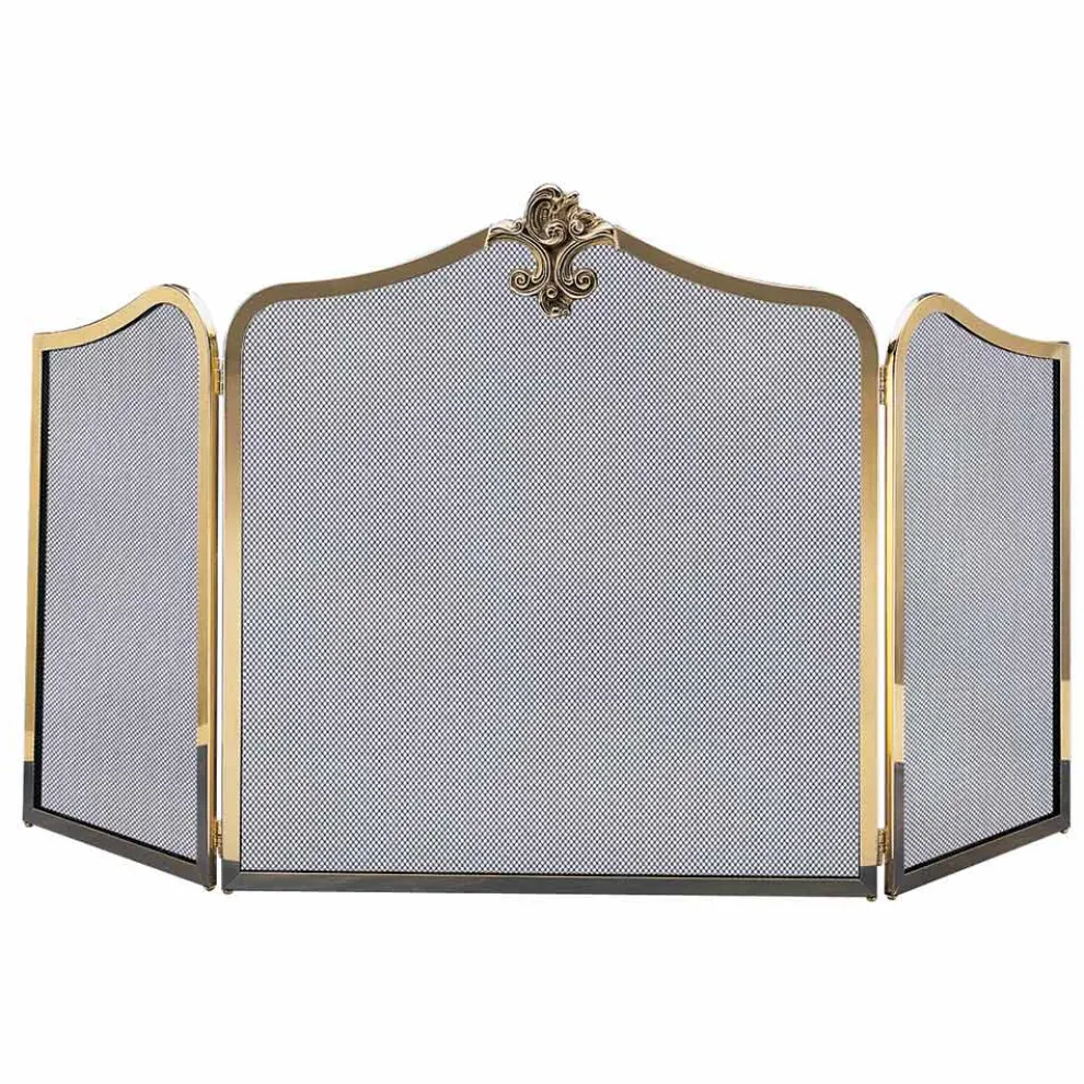 Funkenfänger mit schwarzem Stahlgeflecht in verschiedenen Größen, hergestellt in Italien – Rana