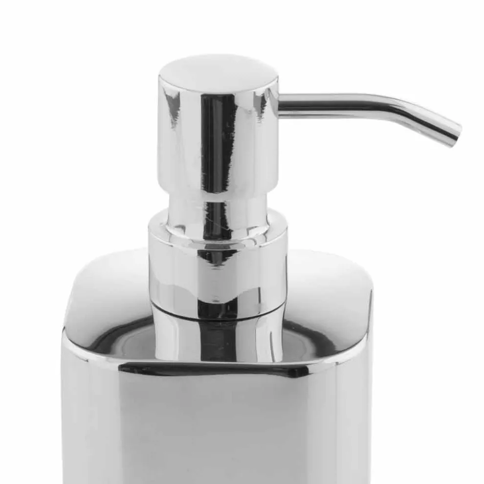 Freistehende Badaccessoires in Edelstahl-Chrom-Finish - Glänzend