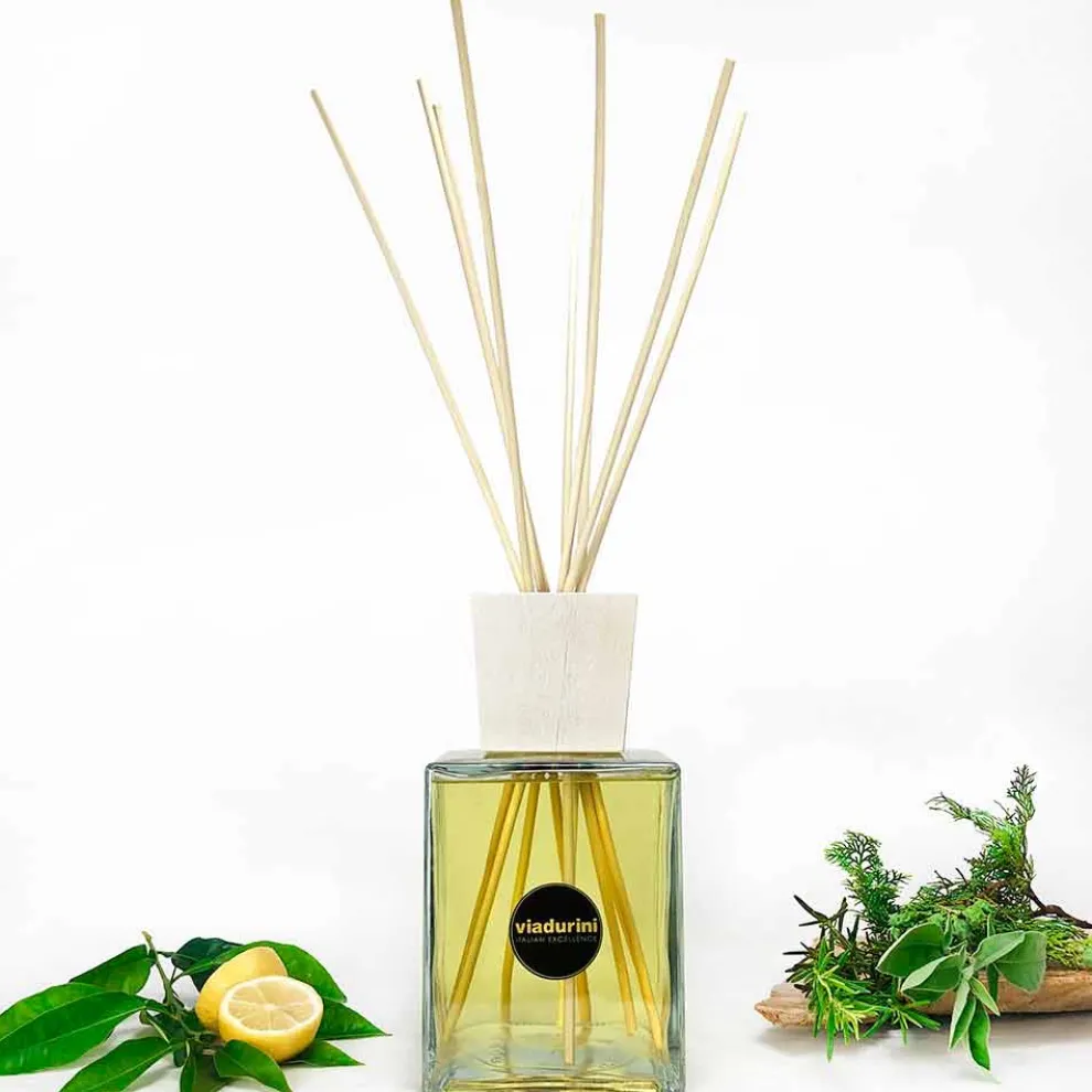Raumduft Bergamotte Duft 2,5 Lt mit Stäbchen - Ladolcesicilia