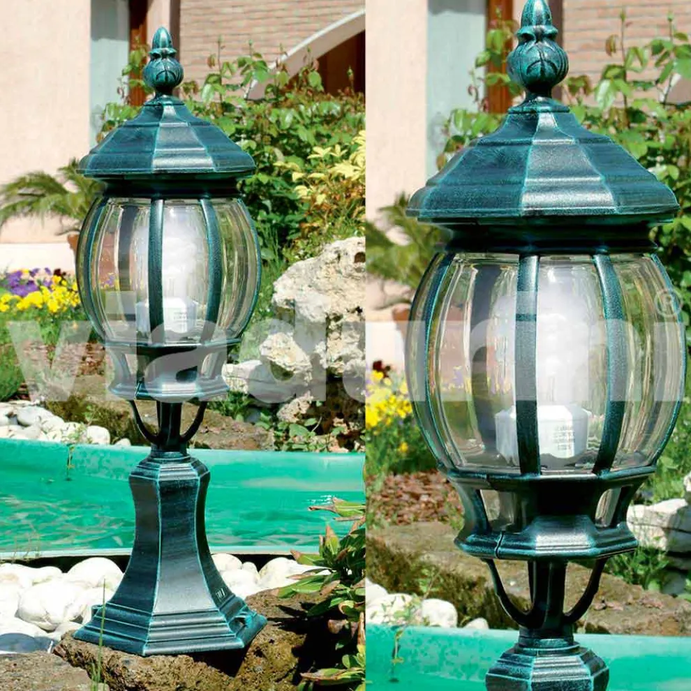 Garten Stehlampe aus Aluminium, hergestellt in Italien, Anika