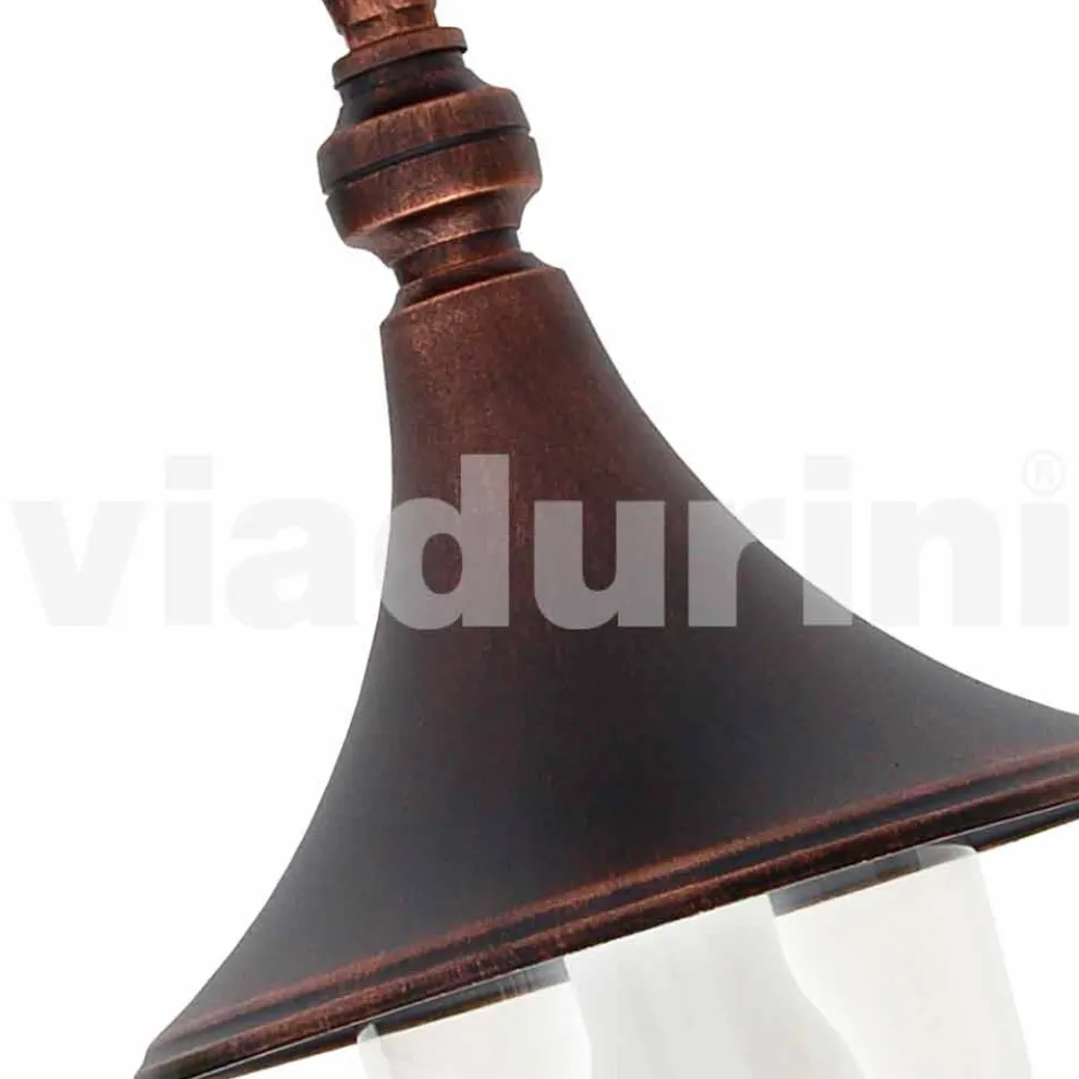 Garten-Deckenleuchte aus Aluminiumdruckguss, hergestellt in Italien, Anusca