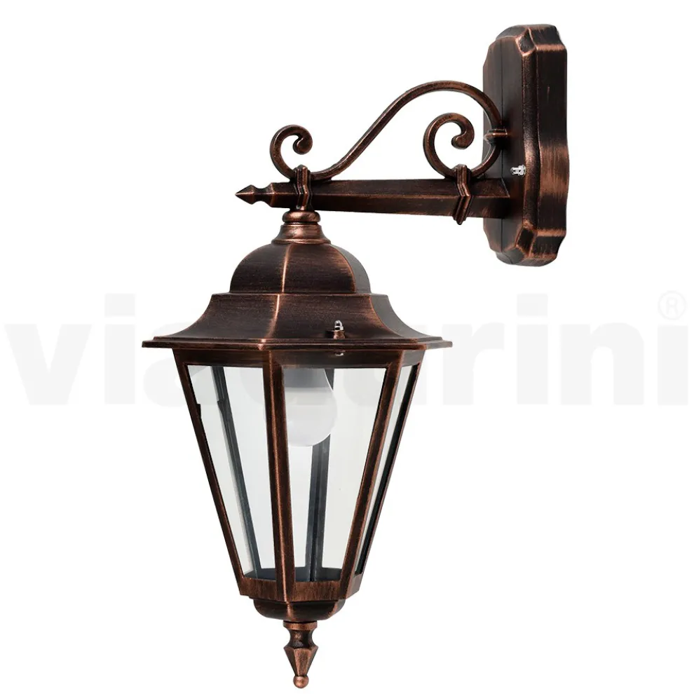 Gartenwandleuchte aus Aluminiumdruckguss Made in Italy - Pinako