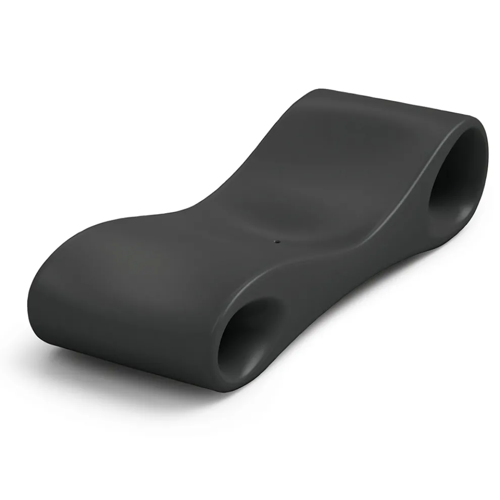 Gartenliege aus farbigem Polyethylen Made in Italy - Flores