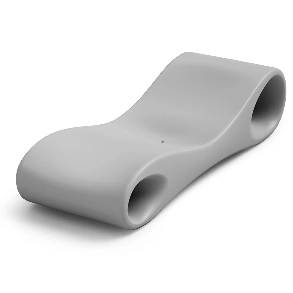 Gartenliege aus farbigem Polyethylen Made in Italy - Flores