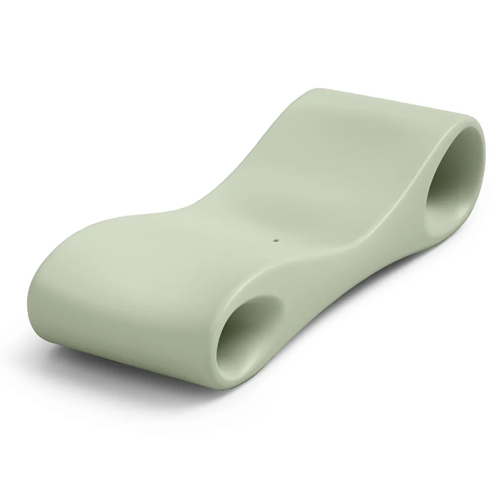 Gartenliege aus farbigem Polyethylen Made in Italy - Flores