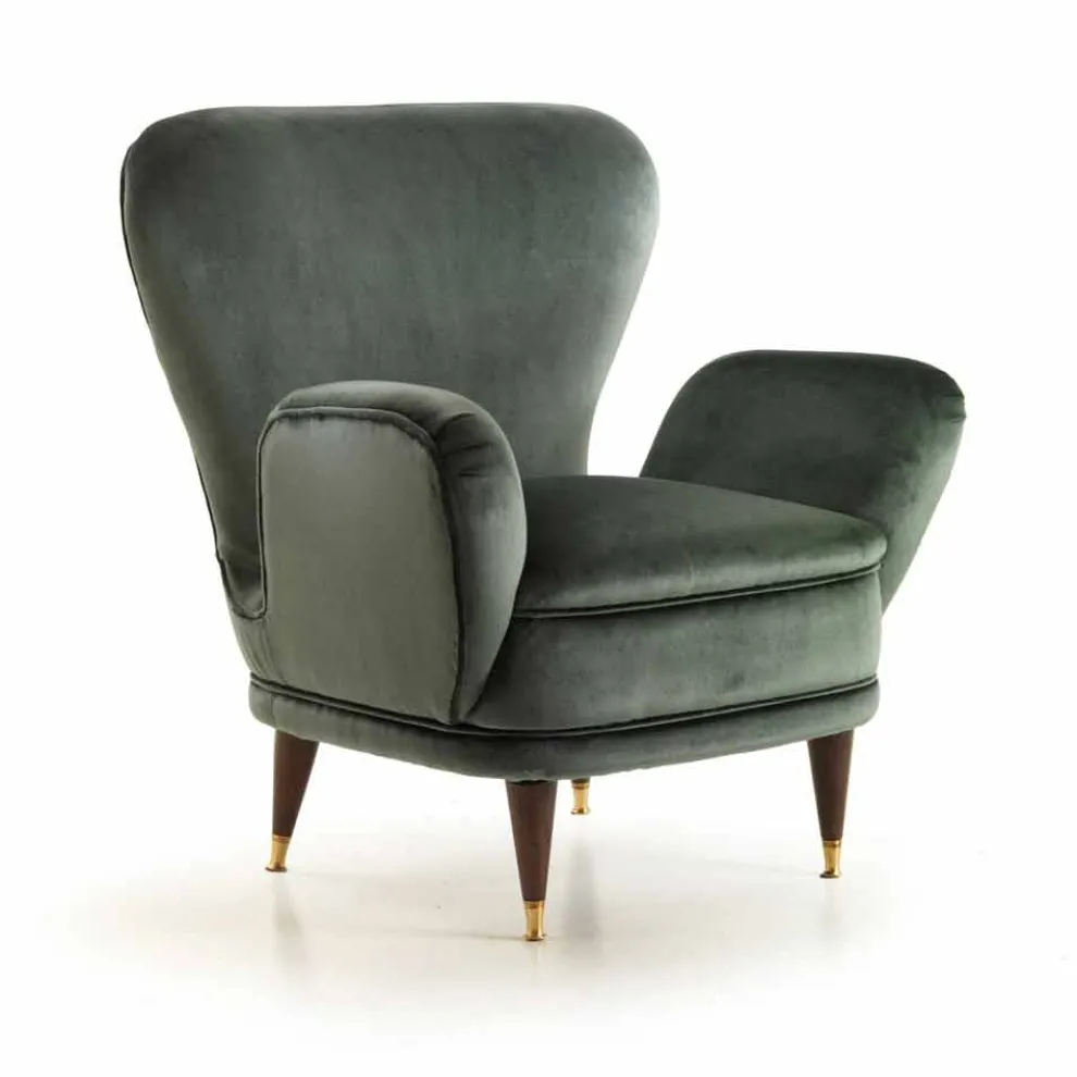 Gepolsterter Sessel in klassischem Design, 78x75cm, Benny