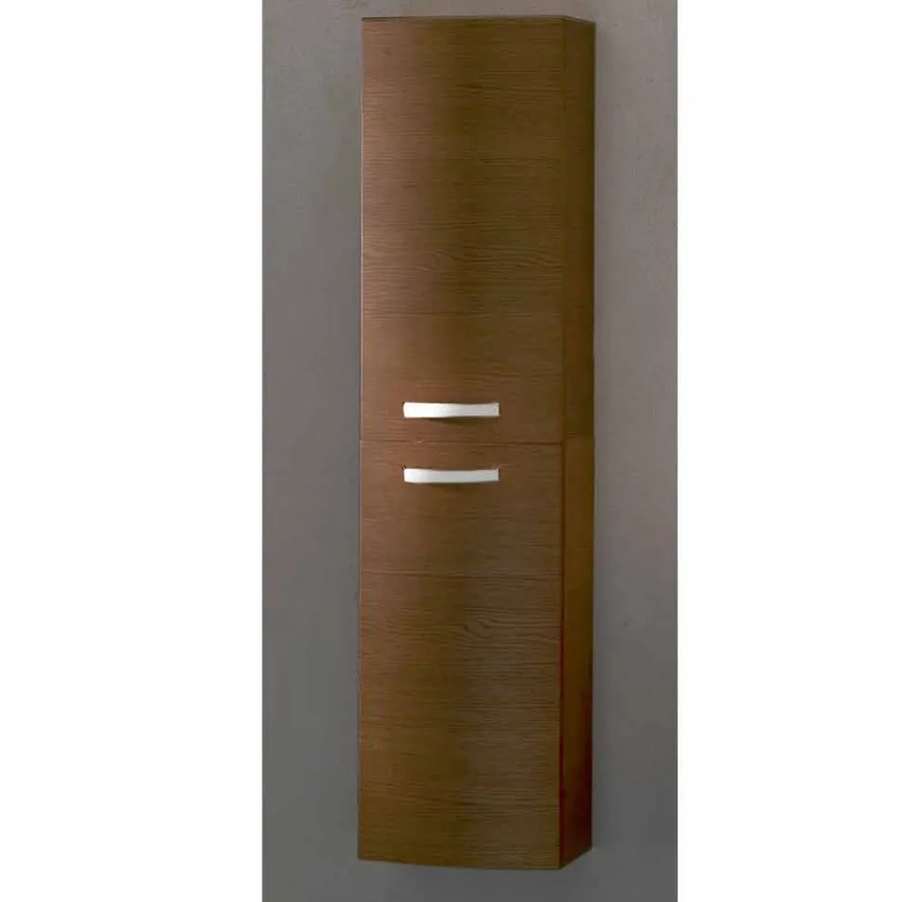 Gioia, 2-türiger Wandschrank aus Eichenholz, made in Italy