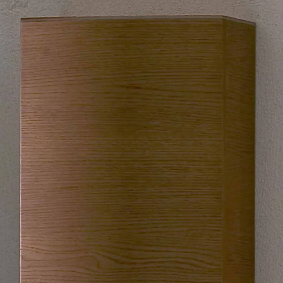 Gioia, 2-türiger Wandschrank aus Eichenholz, made in Italy