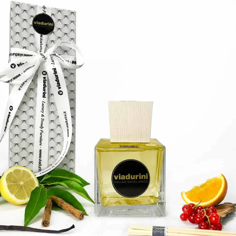 Mandarine und Zimt Raumduft 500 ml mit Stäbchen - Lamaddalena