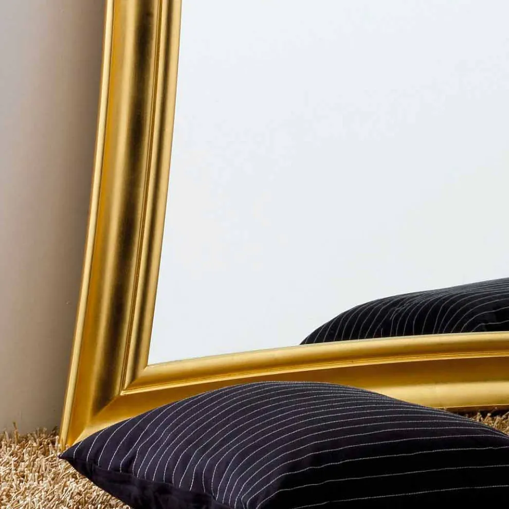 Großer Wand und Standspiegel gewölbt 110x179 Heart