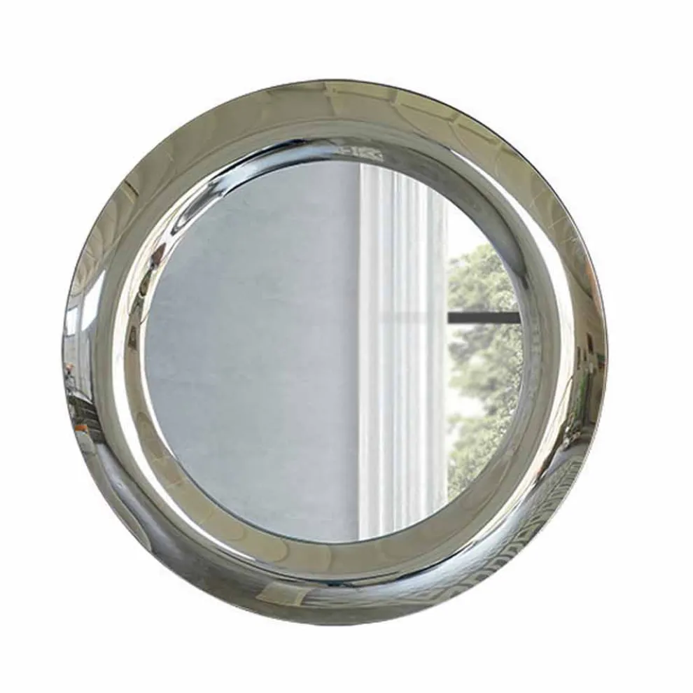 Großer Wandspiegel in Kristalloptik, hergestellt in Italien – Stilla