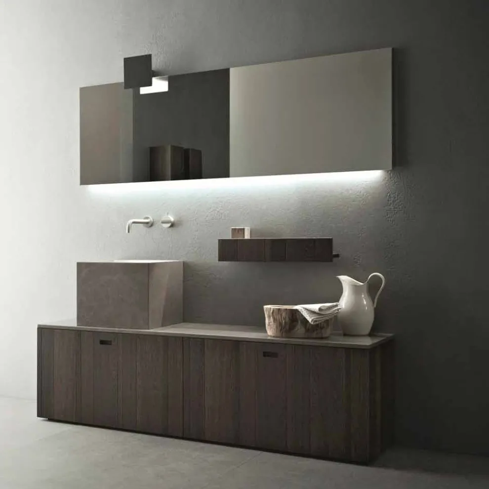 Grundlegende Badezimmermöbel-Zusammensetzung des modernen Designs - Farart1