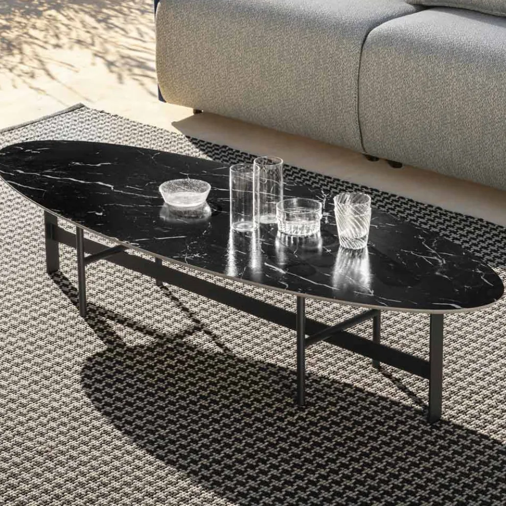 Outdoor-Couchtisch Stahlkonstruktion Made in Italy - Begin by Myyour