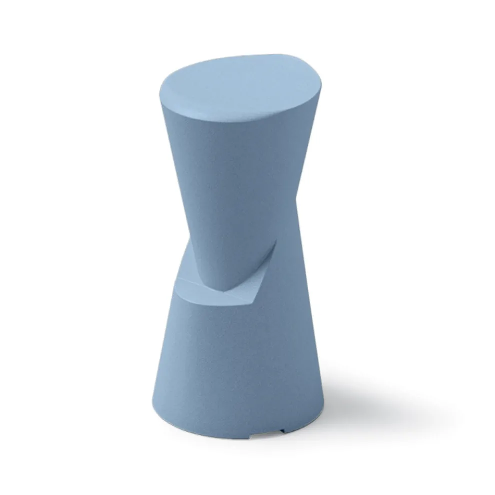 Außenhocker aus Polyethylen 7 Farben Made in Italy - Creme