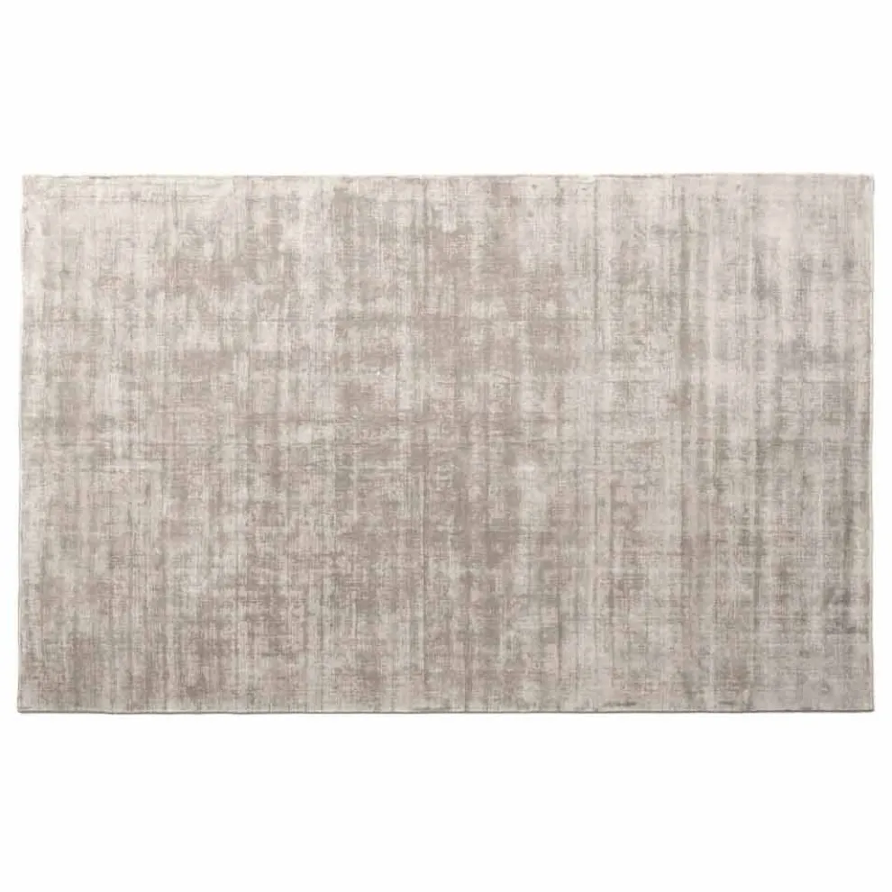 Rechteckiger Wohnzimmerteppich aus Viskose, Hochwertig Made in Italy - Stephan