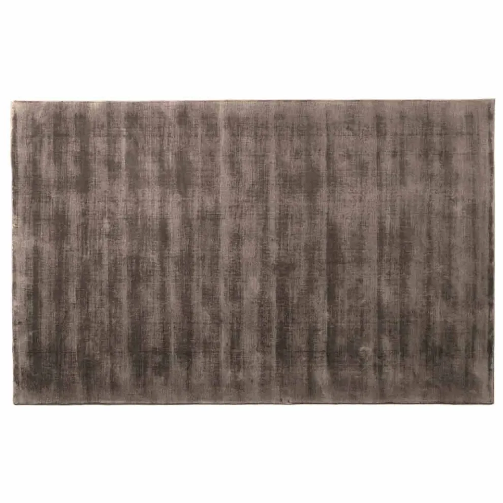 Rechteckiger Wohnzimmerteppich aus Viskose, Hochwertig Made in Italy - Stephan