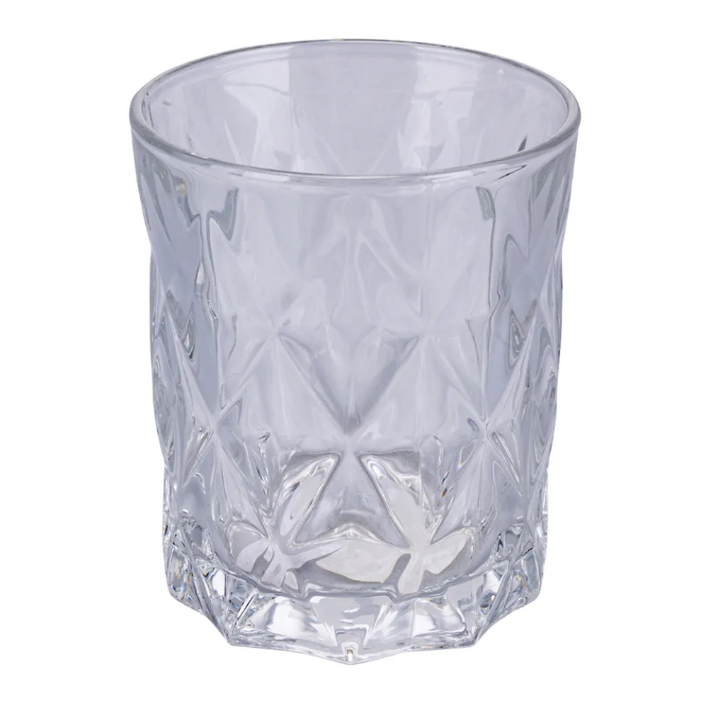 12er Set Wassergläser 300 ml aus handgefertigtem Glas - Tasse