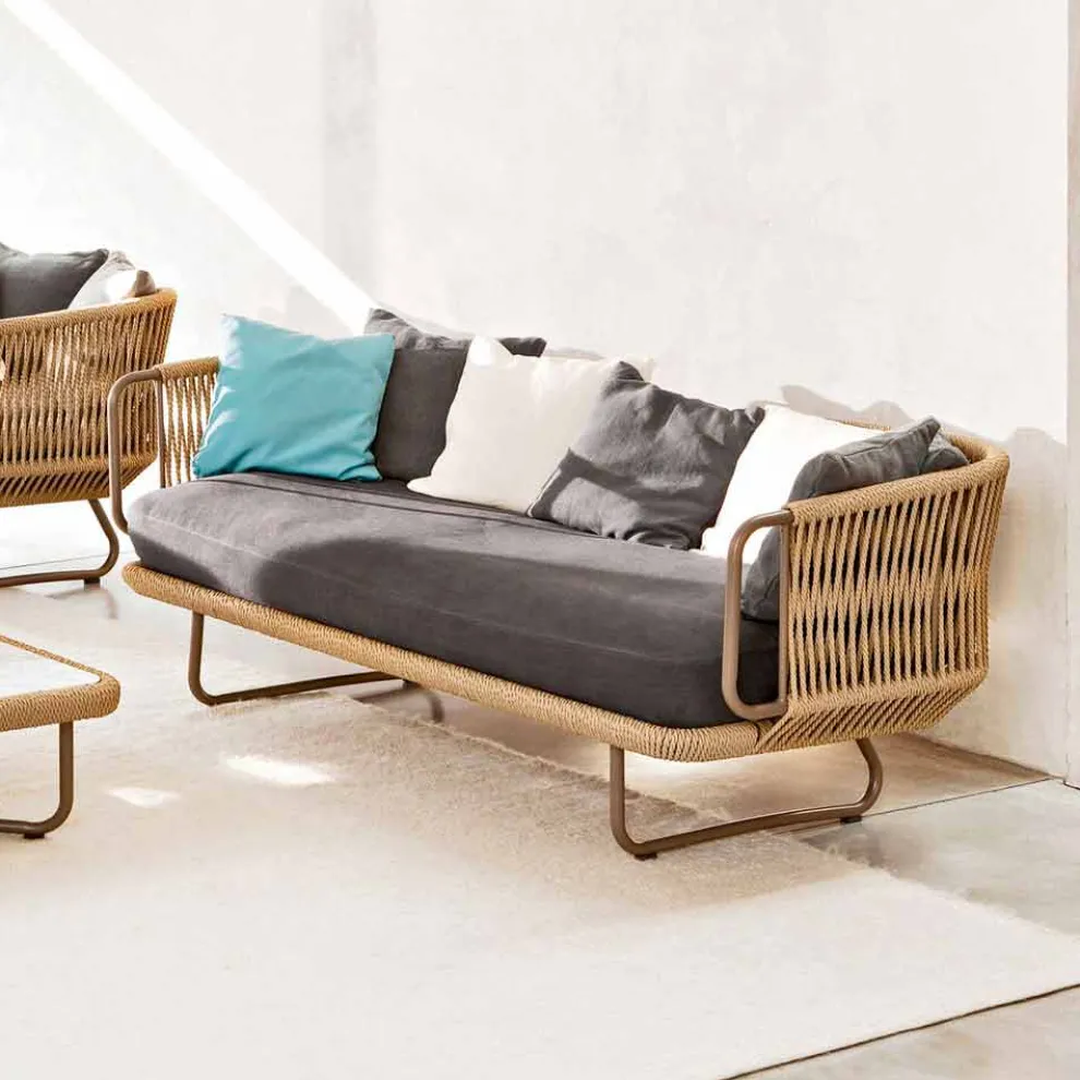 Outdoor Loungesofa Zweisitzer Varaschin Babylon