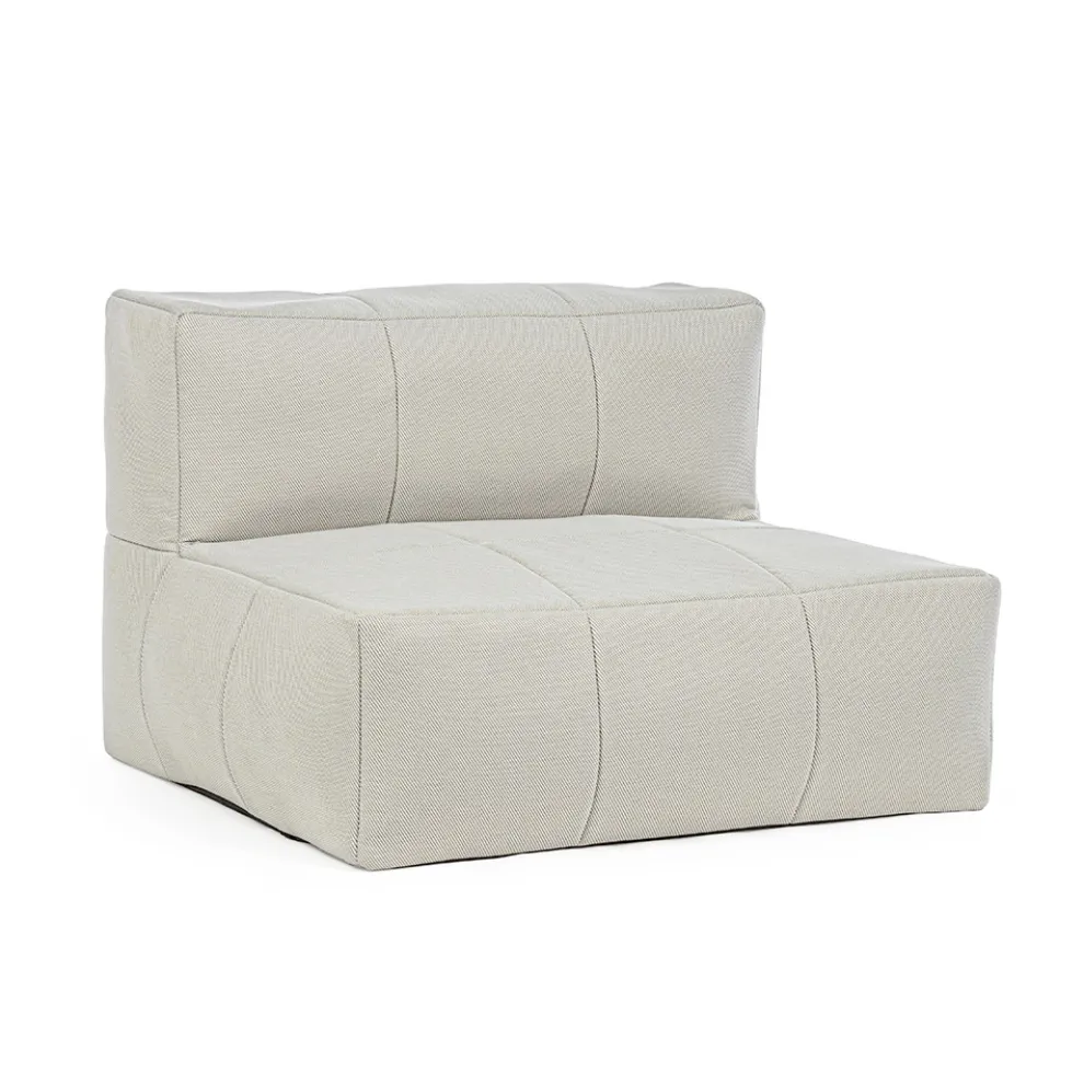 Outdoor-Sessel gepolstert in abnehmbarem Stoff, Homemotion - Lydia