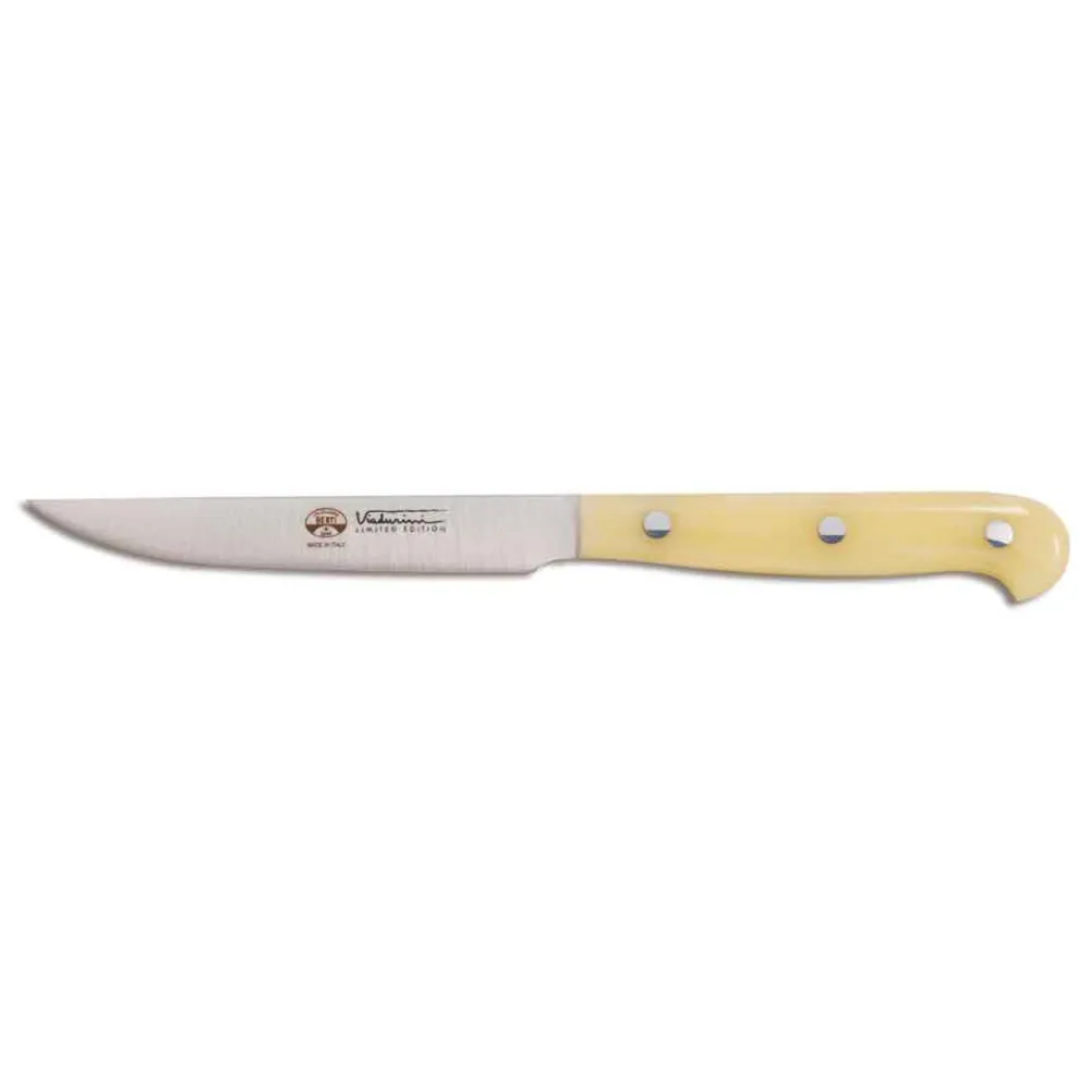 6 Edelstahl Tischmesser, Berti exklusiv für Viadurini - Annico