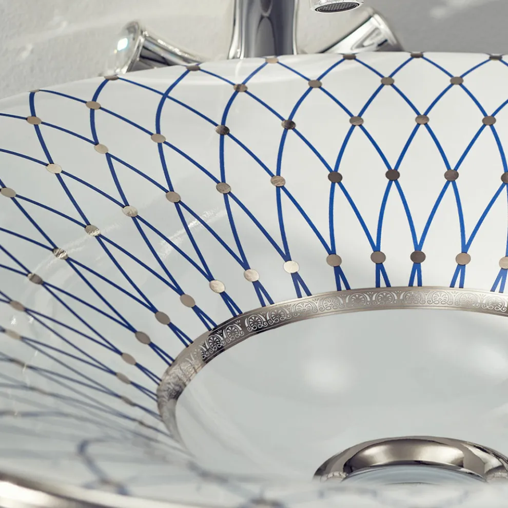 Halbeinbauwaschbecken aus Schamottstein in verschiedenen Ausführungen, hergestellt in Italien – Capatosta