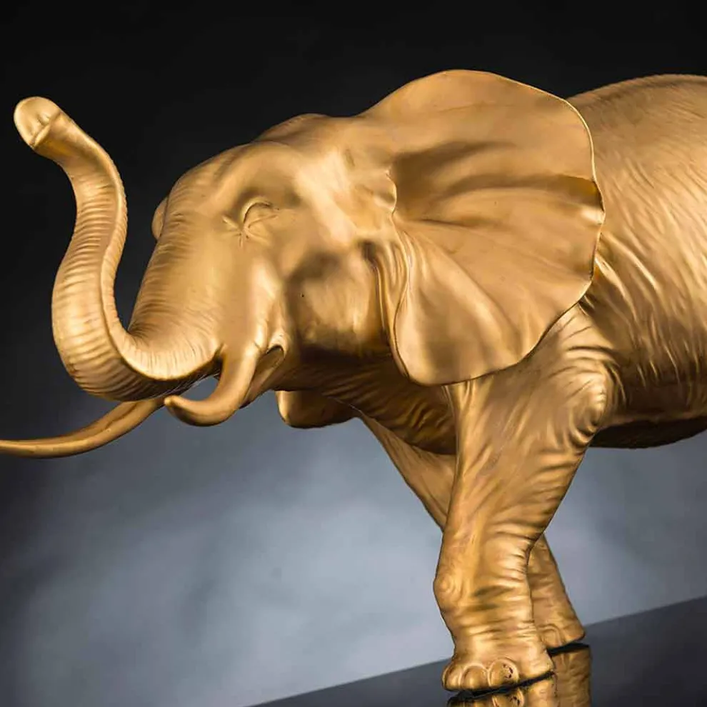 Handgefertigtes Keramikornament in Elefantenform Made in Italy - Fante