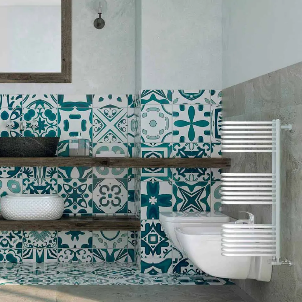 Handtuchwärmer hydraulisch weiß Made in Italy von Scirocco H