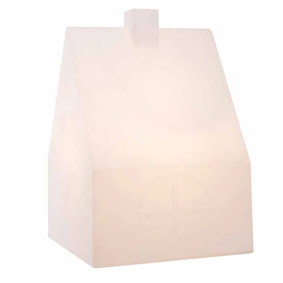 Haus Stehlampe für Innen oder Außen LED, Solar oder E27 - Casastar