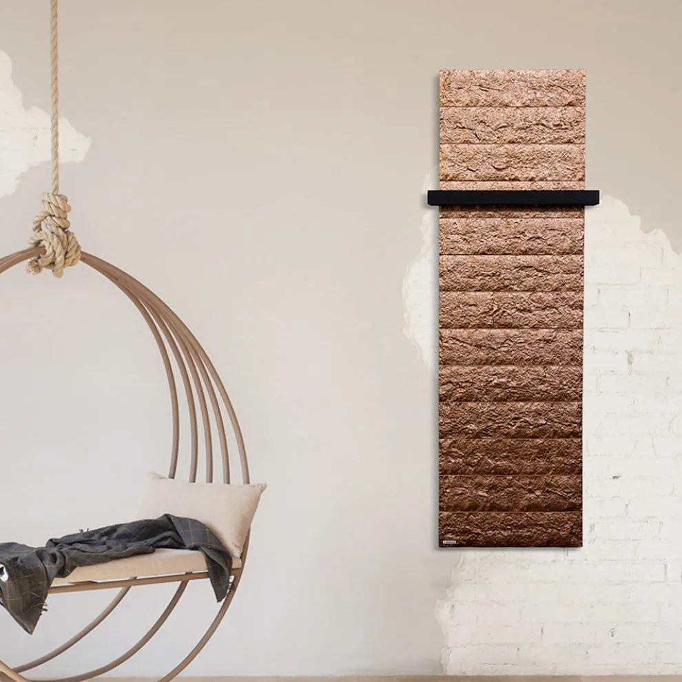 Heizkörper mit Hydrauliksystem aus italienischem Marmorpulver - Terraa