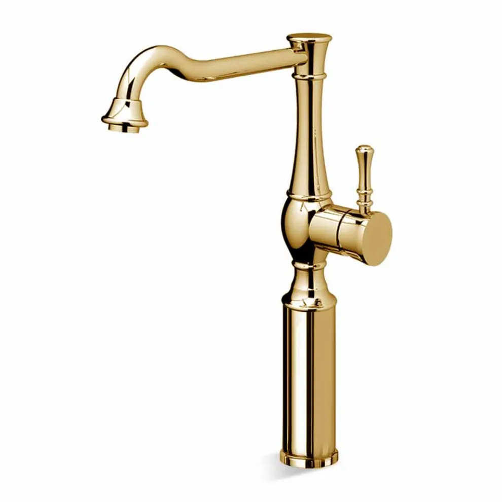 High Barrel Design Waschtischmischer Hergestellt in Italien - Neno