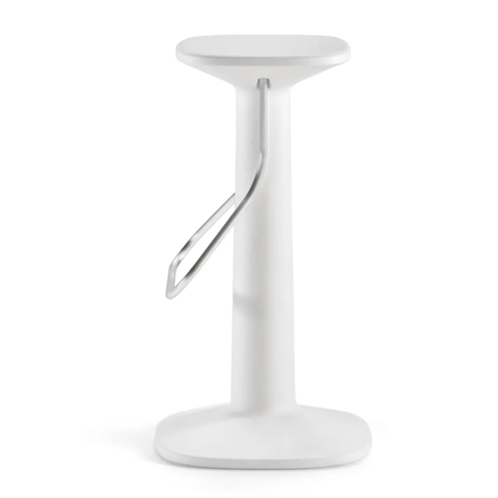 High Design Hocker aus Polyethylen und Edelstahl Made in Italy - Pito