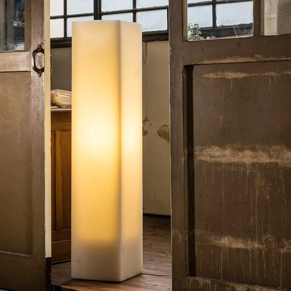 High Scratched Effect Wachslampe und Made in Italy Design - Dalila