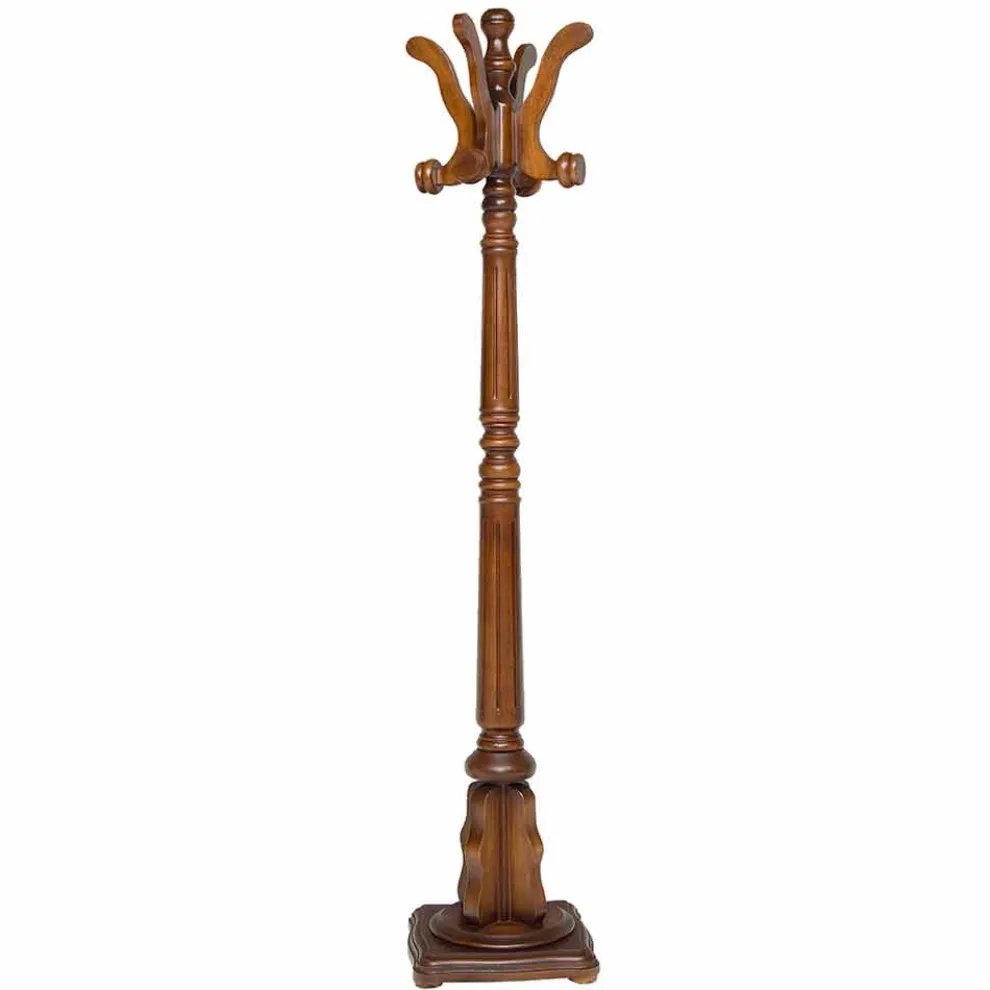 Hölzerne Garderobe mit MDF-Basis aus Italien Glauco