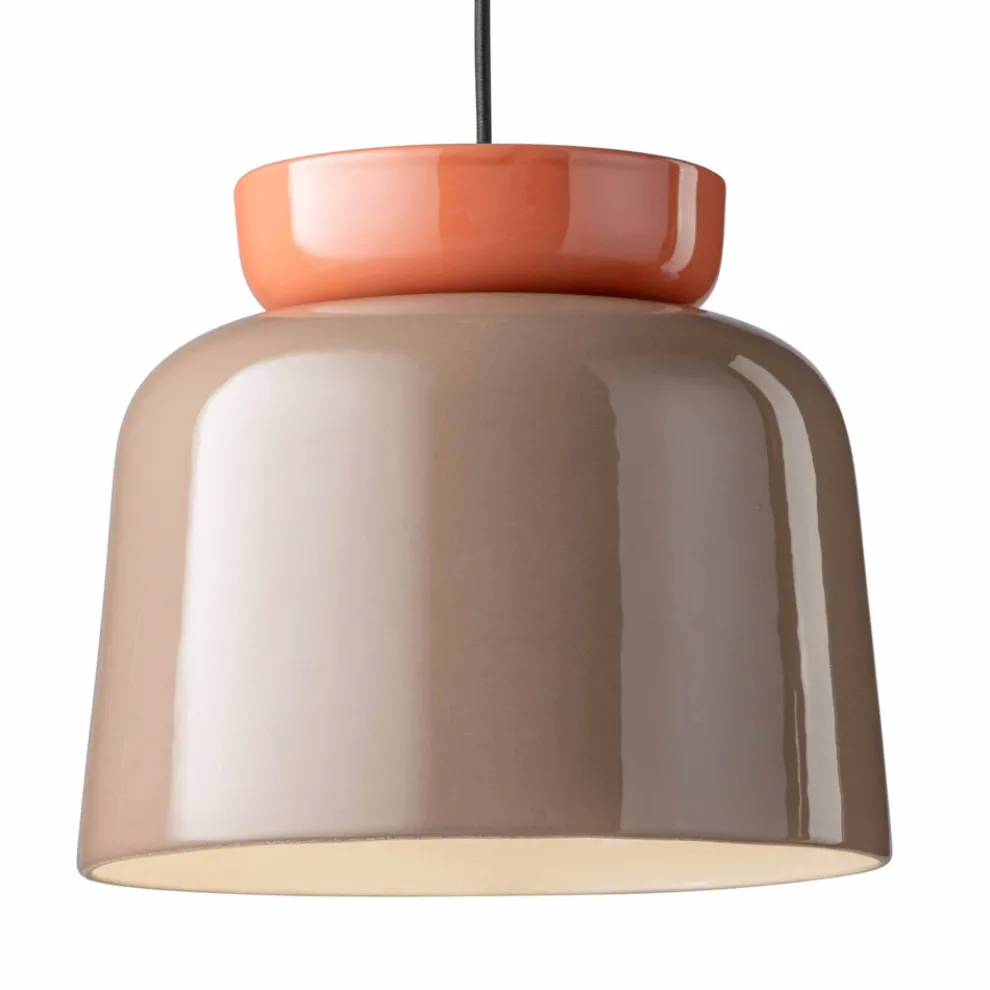 Hängelampe aus farbiger Keramik, hergestellt in Italien – Corcovado