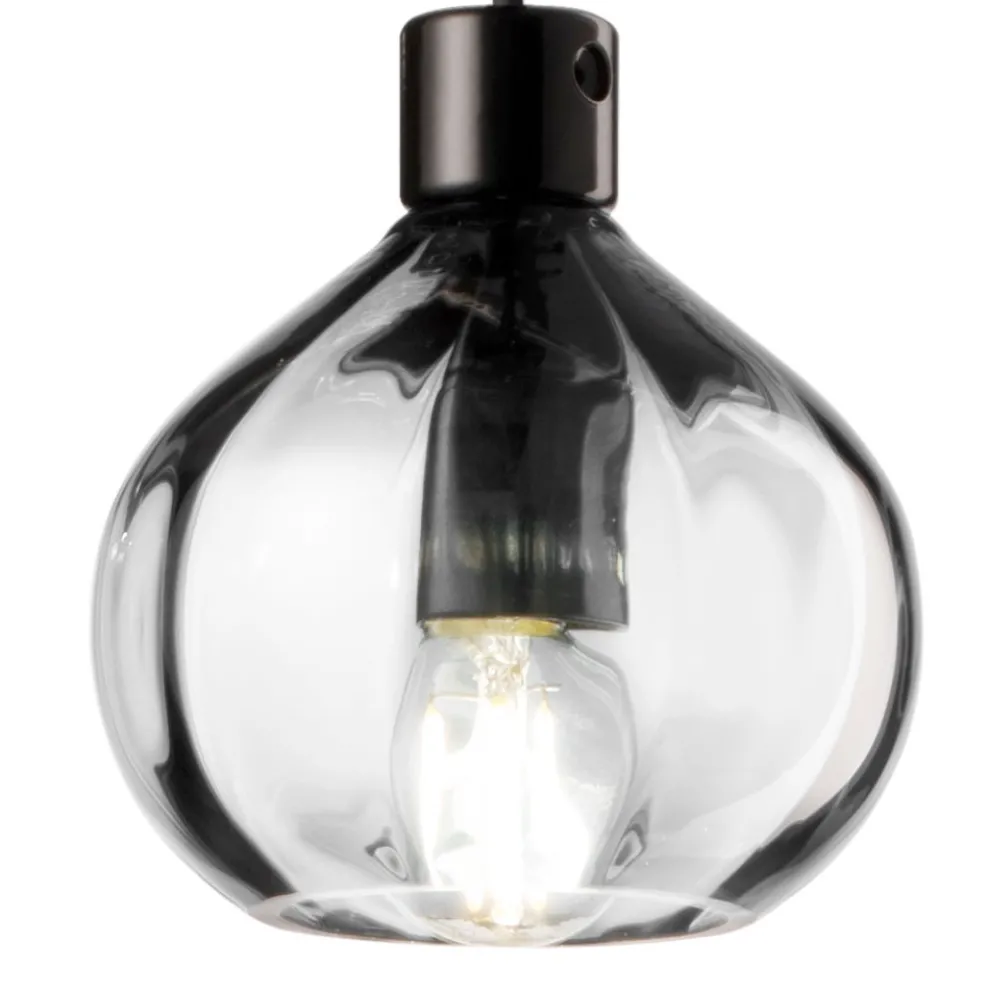 Hängelampe aus Glas in 2 verschiedenen Ausführungen, hergestellt in Italien – Afoxe