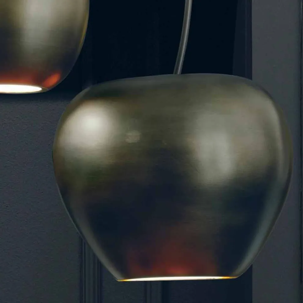 Hängelampe aus Keramik in Kirschform Made in Italy - Cherry