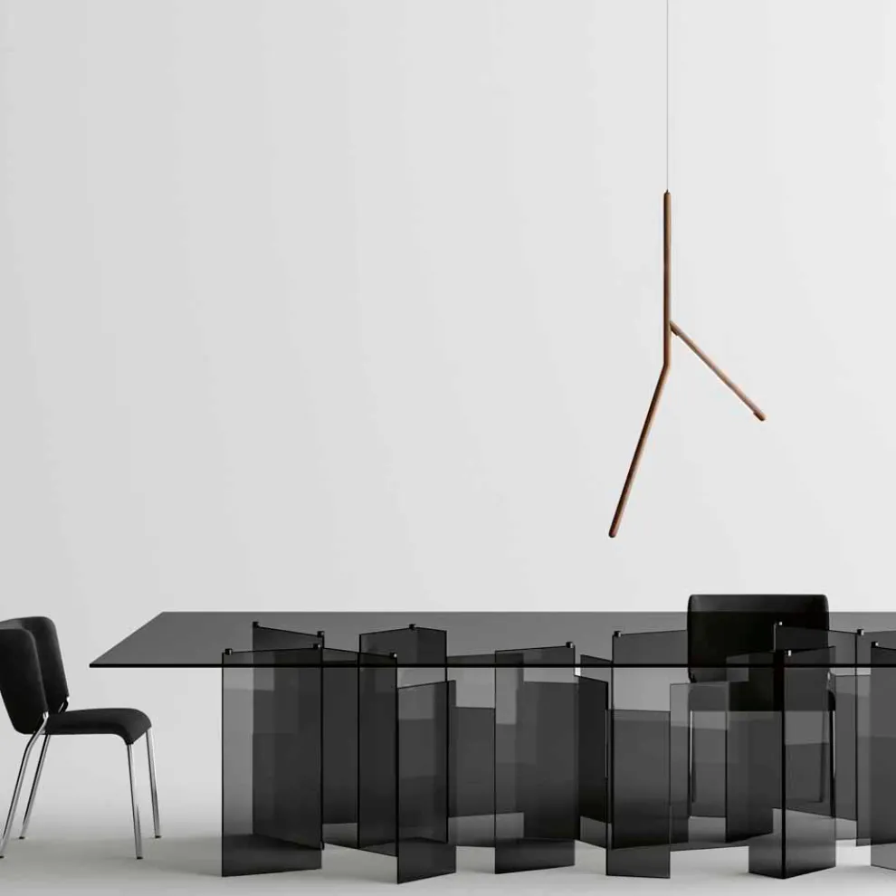 Hängelampe aus Massivholz in verschiedenen Ausführungen, hergestellt in Italien – Orlov