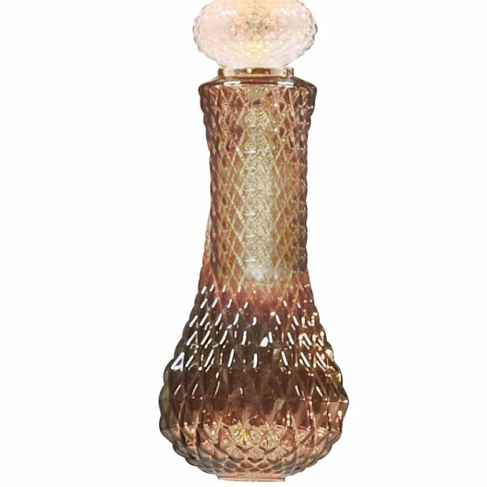 Hängelampe aus Muranoglas und Stoff Made in Italy - Missi