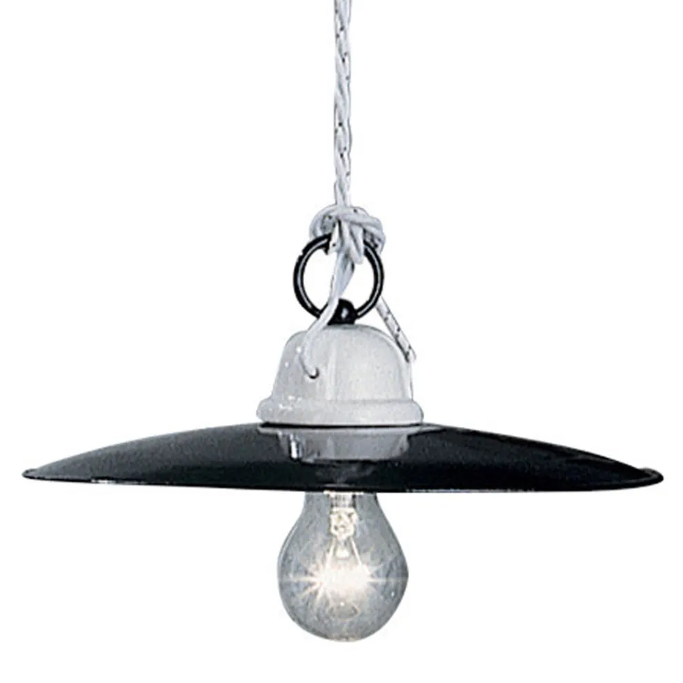 Hängelampe im rustikalen Design aus Keramik Ferroluce Potenza