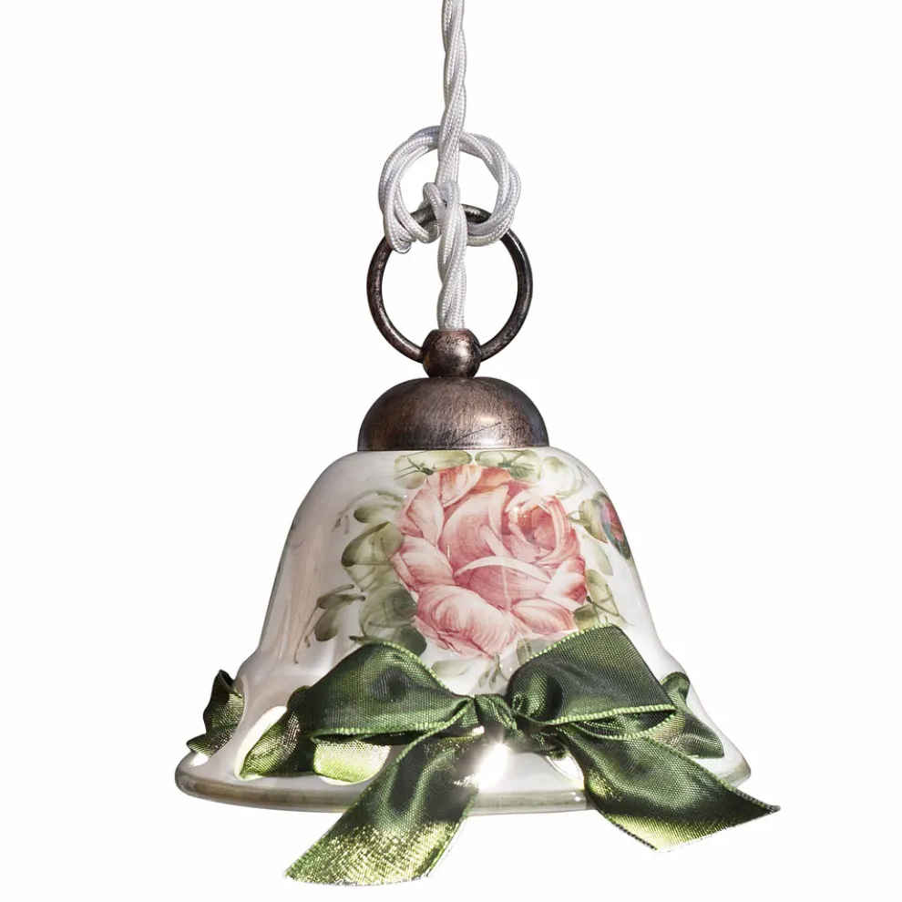 Hängelampe im rustikalen Design Ferroluce Napoli