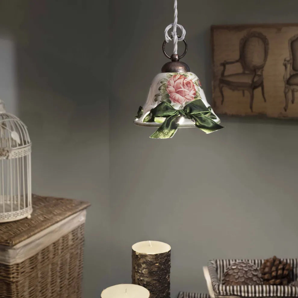 Hängelampe im rustikalen Design Ferroluce Napoli