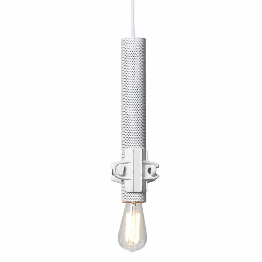 Hängelampe in Weiß, Anthrazit oder Gold Metall 2 Größen - Mekkasmo